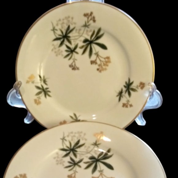 Noritake China 5471 Japanese Bread Plate & Bowls,  Cottage Style Plates and Bowl - Picture 2 of 8